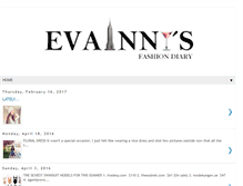 Tablet Screenshot of evainny.blogspot.com