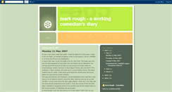 Desktop Screenshot of markrough.blogspot.com
