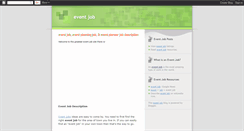 Desktop Screenshot of eventjob.blogspot.com