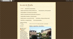 Desktop Screenshot of lesartsdumoulindelarguenon.blogspot.com