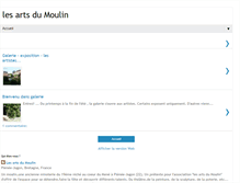 Tablet Screenshot of lesartsdumoulindelarguenon.blogspot.com