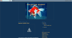 Desktop Screenshot of goldfishbuddy.blogspot.com