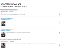 Tablet Screenshot of criartiandosegundos.blogspot.com