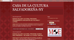 Desktop Screenshot of casadelaculturalsalvadorena-ny.blogspot.com