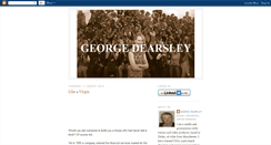 Desktop Screenshot of georgedearsley.blogspot.com