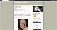 Desktop Screenshot of blabblingwithnickandjenn.blogspot.com