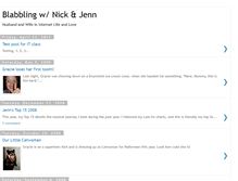 Tablet Screenshot of blabblingwithnickandjenn.blogspot.com