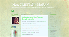 Desktop Screenshot of dracristianemaran.blogspot.com