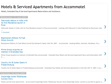 Tablet Screenshot of hotelsandservicedapartments.blogspot.com