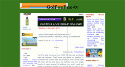 Desktop Screenshot of gazi-golfonline-tv.blogspot.com