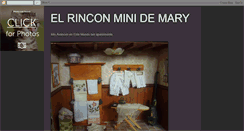 Desktop Screenshot of elrinconminidemary.blogspot.com