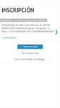 Mobile Screenshot of justinbieberperuinscripciones.blogspot.com