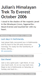 Mobile Screenshot of everest2006.blogspot.com