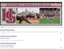 Tablet Screenshot of hsctigerfootball.blogspot.com