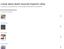 Tablet Screenshot of abookaboutdeathmexicaliimperialvalley.blogspot.com