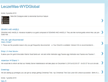 Tablet Screenshot of leczewas-wydglobal.blogspot.com