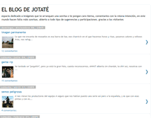 Tablet Screenshot of elblogdejotate.blogspot.com