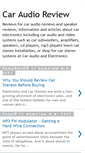 Mobile Screenshot of caraudioreviewsystem.blogspot.com