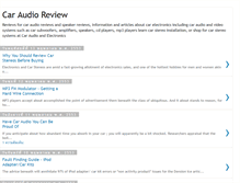 Tablet Screenshot of caraudioreviewsystem.blogspot.com