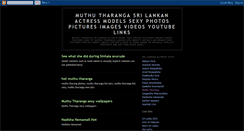 Desktop Screenshot of muthu-tharanga.blogspot.com