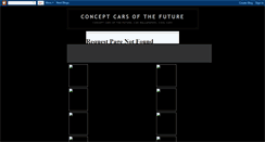 Desktop Screenshot of conceptcarsfuture.blogspot.com