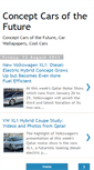 Mobile Screenshot of conceptcarsfuture.blogspot.com
