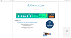 Desktop Screenshot of dottwin.blogspot.com