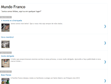 Tablet Screenshot of onossomundofranco.blogspot.com
