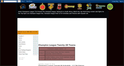 Desktop Screenshot of championsleaguetwenty20-20.blogspot.com