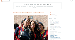 Desktop Screenshot of cadadiameasombromas.blogspot.com