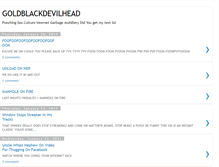 Tablet Screenshot of goldblackdevilhead.blogspot.com