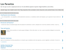 Tablet Screenshot of parasitosysolucion.blogspot.com