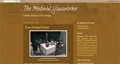 Desktop Screenshot of medievalglassworker.blogspot.com