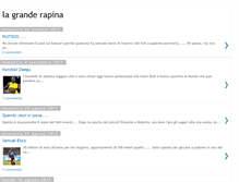 Tablet Screenshot of lagranderapina.blogspot.com