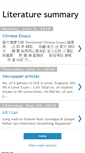 Mobile Screenshot of literaturesummary.blogspot.com