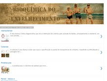 Tablet Screenshot of bioquimicadoenvelhecimento.blogspot.com