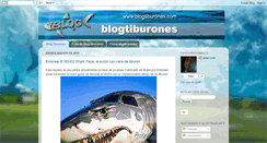 Desktop Screenshot of blogtiburones.blogspot.com