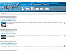 Tablet Screenshot of blogtiburones.blogspot.com