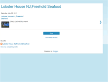 Tablet Screenshot of lobsterhousenj.blogspot.com