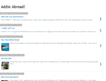 Tablet Screenshot of addieabroad.blogspot.com