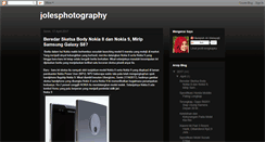 Desktop Screenshot of jolesphotography.blogspot.com