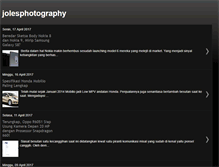 Tablet Screenshot of jolesphotography.blogspot.com