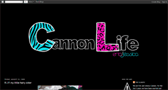 Desktop Screenshot of cannonlife.blogspot.com