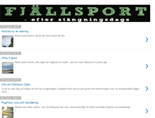 Tablet Screenshot of fjallsport.blogspot.com