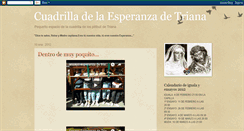 Desktop Screenshot of cuadrillaesperanzadetriana.blogspot.com