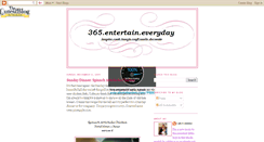 Desktop Screenshot of 365entertaineveryday.blogspot.com