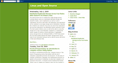 Desktop Screenshot of linuxandoss.blogspot.com