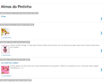 Tablet Screenshot of mimosdopintinho.blogspot.com