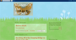 Desktop Screenshot of mastersoftheharpeth.blogspot.com