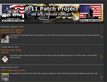 Tablet Screenshot of 911patchprojectnews.blogspot.com